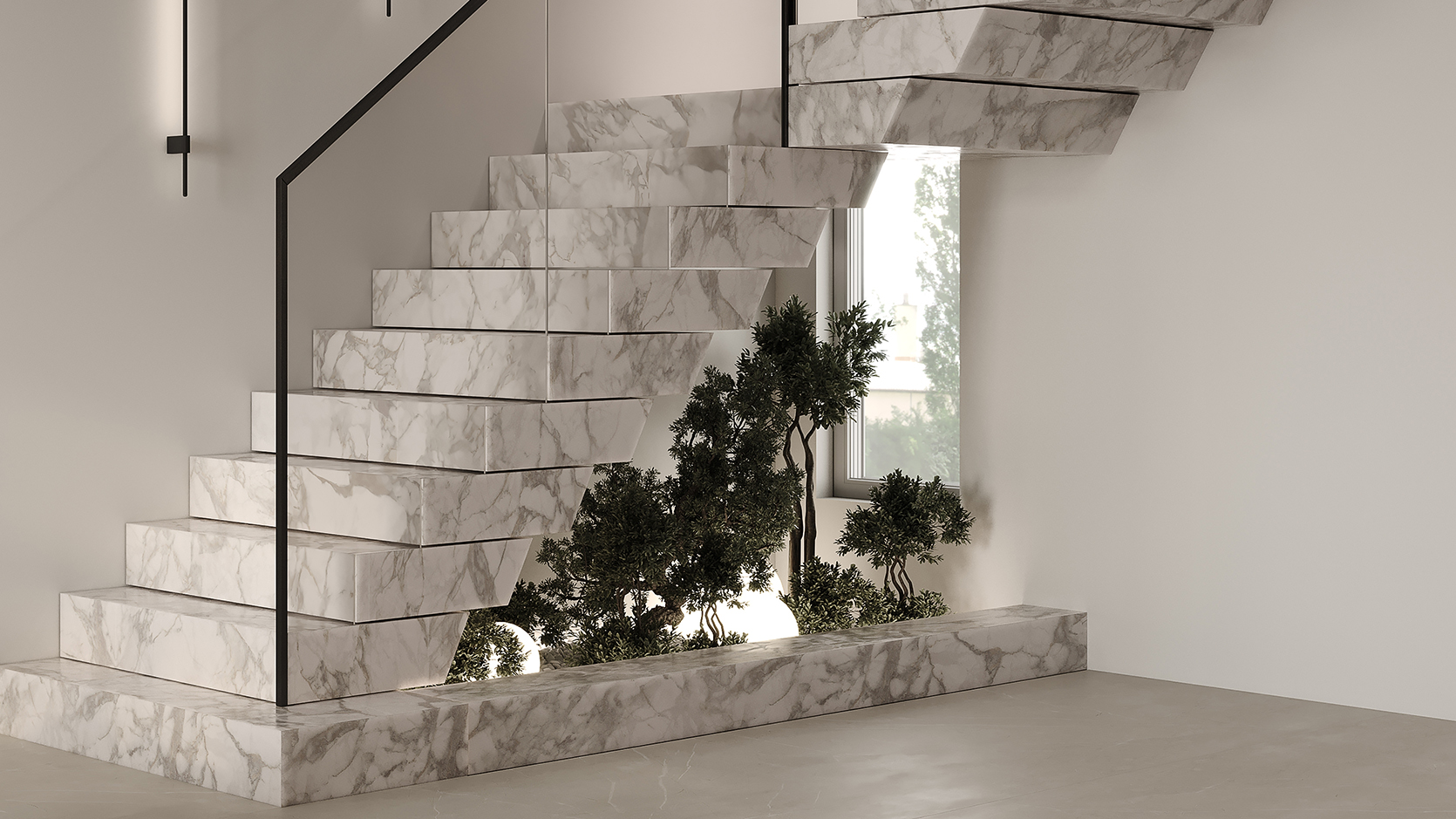 Escaleras y peldaños