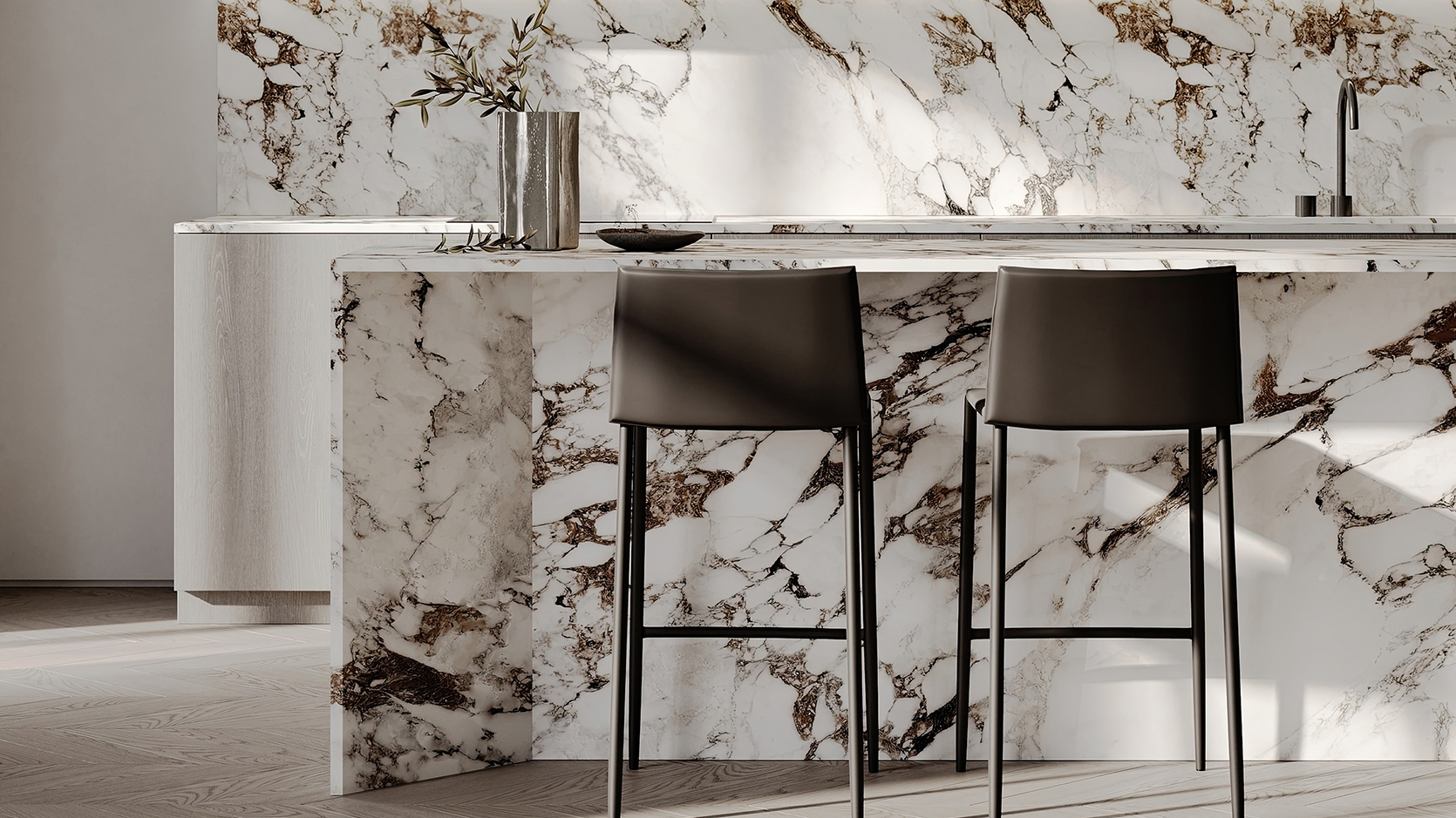 ¿Para qué sirve el mármol en decoración? Encimeras y superficies de cocina